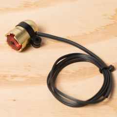  *ALLYGN* edelmu dynamo taillight (champagne)