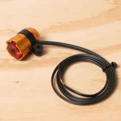  *ALLYGN* edelmu dynamo taillight (orange)