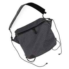 *FAIRWEATHER* road sacoche (rip black)