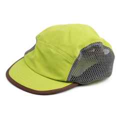 *BLUE LUG* bicycle duckbill cap (lime/mesh)