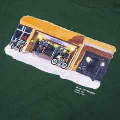 *BLUE LUG* painting t-shirt (green)