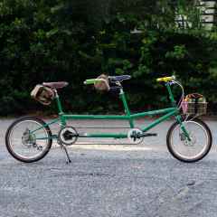 *BIKE FRIDAY* tandem traveler complete bike (green)