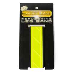 *JOGALITE* reflective leg band (lime)