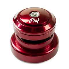 *PHILWOOD* 1-1/8"-1.5" headset (red)