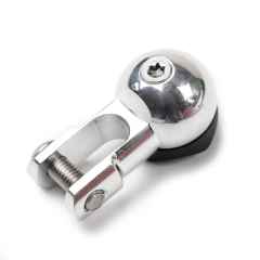 *SON NABENDYNAMO* bracket deluxe 2d light mount short (polish)