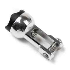 *SON NABENDYNAMO* bracket deluxe 2d light mount long (polish)