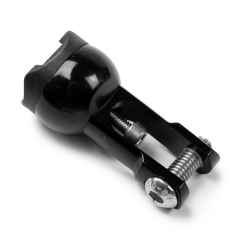 *SON NABENDYNAMO* bracket deluxe 2d light mount long (black)