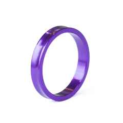 *CRUST BIKES* 1inch 24 palms headset spacer (purple)