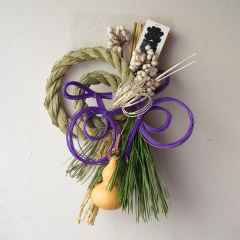 *SAI BOTANICAL WORKS* 2026 お正月飾り (purple)