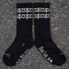 *BLUE LUG×SOCKGUY* guardrail socks (black)