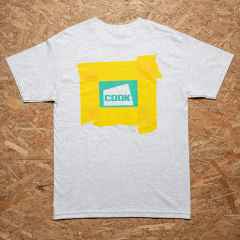 *BLUE LUG* cook masking t-shirt (ash grey)