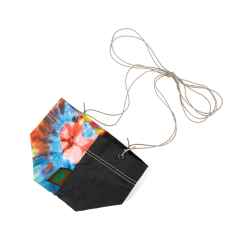 *BLUE LUG* hanging planter cover (S/tie dye/x-pac black)