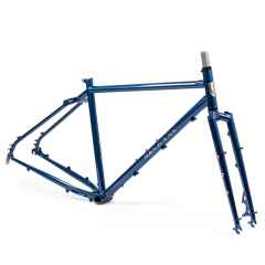*VELO ORANGE* piolet frame set (metallic blue)