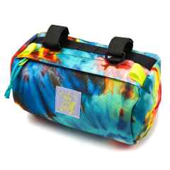 *BLUE LUG* handlebar pouch (tiedye)