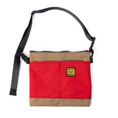 *TAXI BAGS* pouch with strap (L/red/coyote)