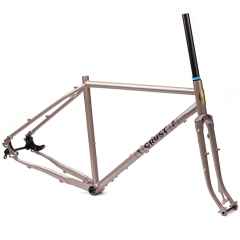 *CRUST BIKES* evasion frame (romantic silver)