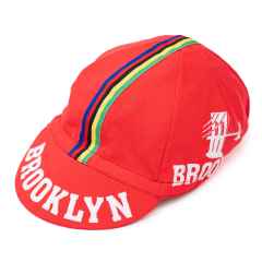 *BL SELECT* brooklyn cycle cap (red)
