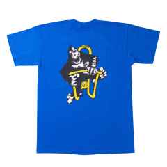 *KING CAGE* short sleeve t-shirt (blue)