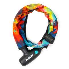 *BLUE LUG* compact wire lock (tiedye)