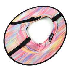 *DA BRIM* cycling sporty helmet visor (pastel ribbons)