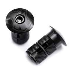 *MASH* bar end cap (black)