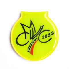 *BLUE LUG* reflector clip CMWC2023 limited (yellow)　