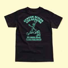 *BLUE LUG* HATAGAYA shop t-shirt (black)