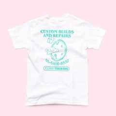 *BLUE LUG* YOYOGI PARK shop t-shirt (white)　