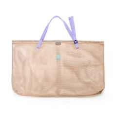 *BLUE LUG* big tote (mesh beige)