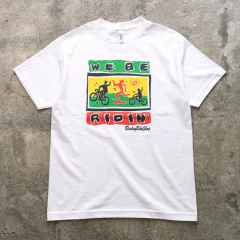 *BLUE LUG* we be ridin' t-shirt (white)