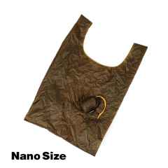 *FAIRWEATHER* packable nano tote (coyote brown)