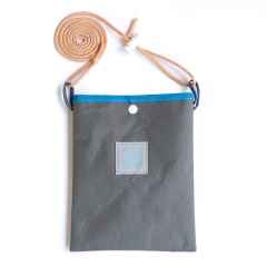 *BLUE LUG* mini sacoche (x-pac grey/cyan)