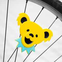 *BL SELECT* dead bear spoke reflector (yellow)