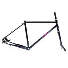 *CRUST BIKES* evasion frame (galaxy black)