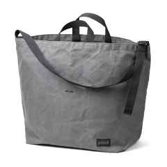 *BLUE LUG* 137 tote bag (wax grey)