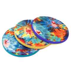 *BLUE LUG* OYC chair cushion (tiedye)