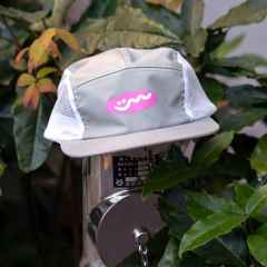 *TOMII CYCLES* will bryant 5-panel cap (bone white)