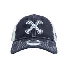 *BONESHAKER MTB* crossbones new era trucker hat