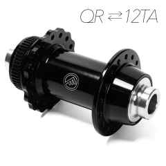 *FAIRWEATHER* all road hub front (black)