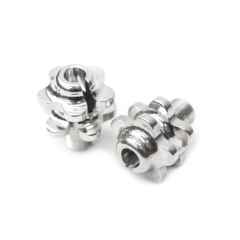 *PAUL* groovy barrel adjusters (silver/pair)