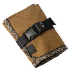 *CAMP AND GO SLOW×BLUE LUG* tool roll (great horned owl)