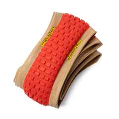 *HOUSE OF LOOPTAIL* competition deuce tire (red/tan)