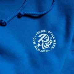 *RIVENDELL* fish hoodie (royal blue)