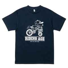 *BLUE LUG* riding ace t-shirt (navy)