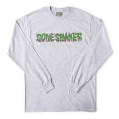*BONESHAKER MTB* wreck shaker l/s t-shirt (ash)