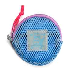 *BLUE LUG* coin pouch (mesh blue)　