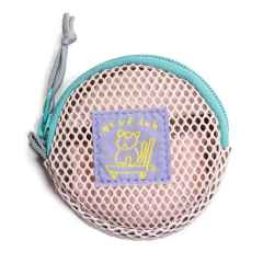 *BLUE LUG* coin pouch (mesh pink)　