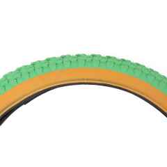 *bl select* F&R cycle comp Ⅲ 20" tire (green/gum)