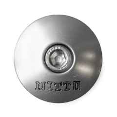 *NITTO* top cap (silver)