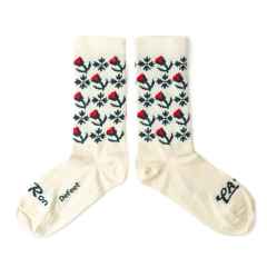 *RON'S BIKES* summer wool socks (natural)